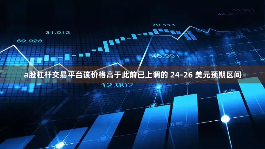 a股杠杆交易平台该价格高于此前已上调的 24-26 美元预期区间