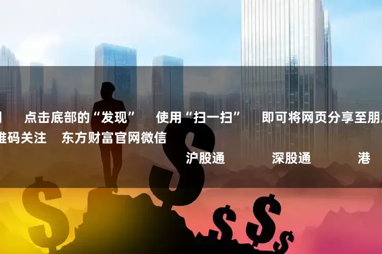 配资门户网      点击底部的“发现”     使用“扫一扫”     即可将网页分享至朋友圈                            扫描二维码关注    东方财富官网微信                                                                        沪股通             深股通             港