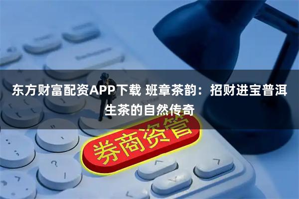 东方财富配资APP下载 班章茶韵：招财进宝普洱生茶的自然传奇