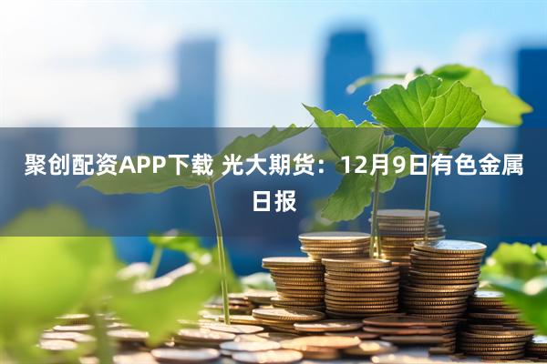 聚创配资APP下载 光大期货:12月9日有色金属日报