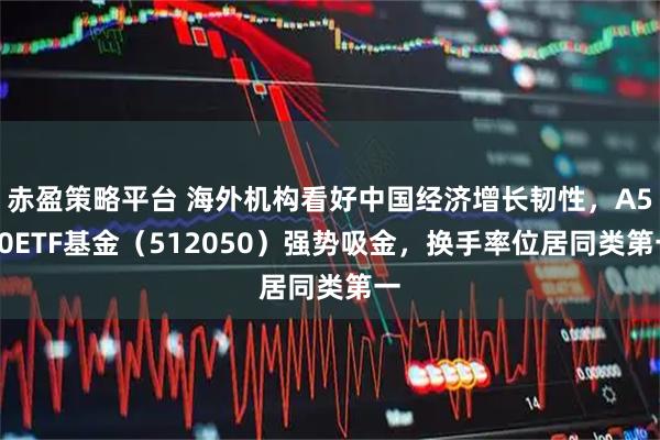 赤盈策略平台 海外机构看好中国经济增长韧性，A500ETF基金（512050）强势吸金，换手率位居同类第一